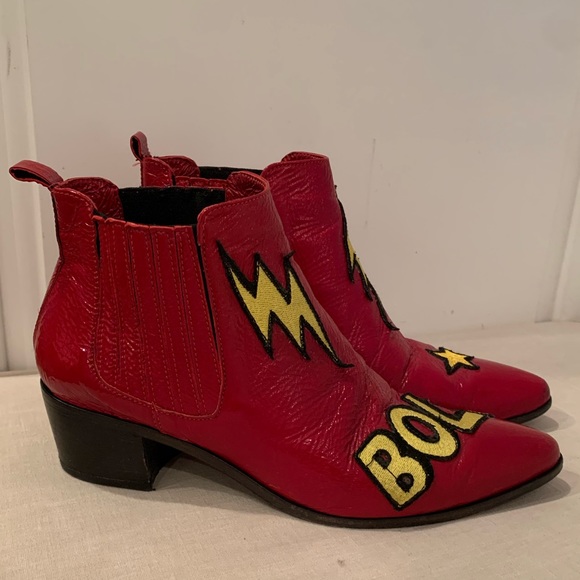 Modern Vice Bolt Boots, Sz 38.5 - Picture 2 of 13